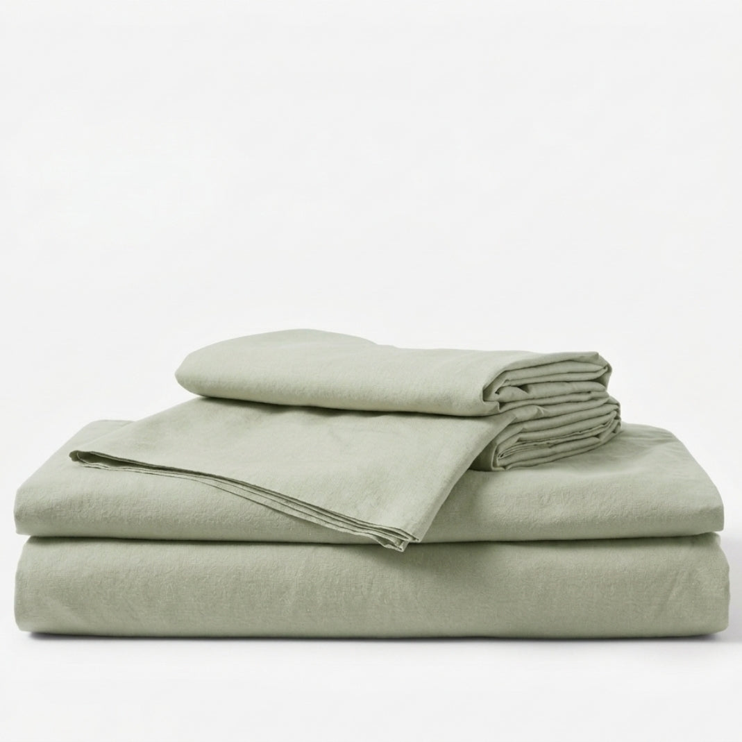 4 piece bamboo bedding set - 1 duvet cover, 1 pillowcases and 2 pillowcases