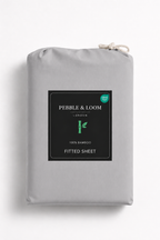 Grey Bamboo linen (including bamboo bedsheet) in premium sustainable packaging