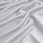 Close-up of high quality and luxurious bamboo bedlinen fabric 