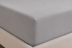 premium high thread count of grey bamboo bed linen
