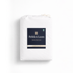 white bamboo beds linen in sustainable packaging